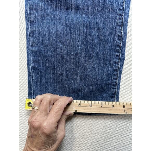 Eddie Bauer Women’s Jeans Sz 14R Stretch Natural Fit Straight Leg Preppy Classic - Picture 14 of 16